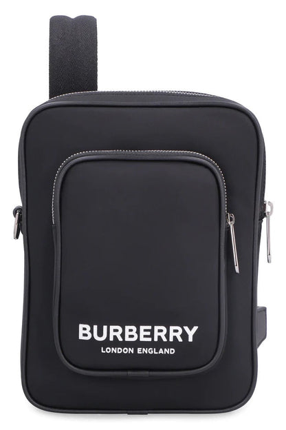 BURBERRY KIERAN ECHO NYLON LOGO CROSSBODY BAG