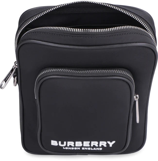 BURBERRY KIERAN ECHO NYLON LOGO CROSSBODY BAG