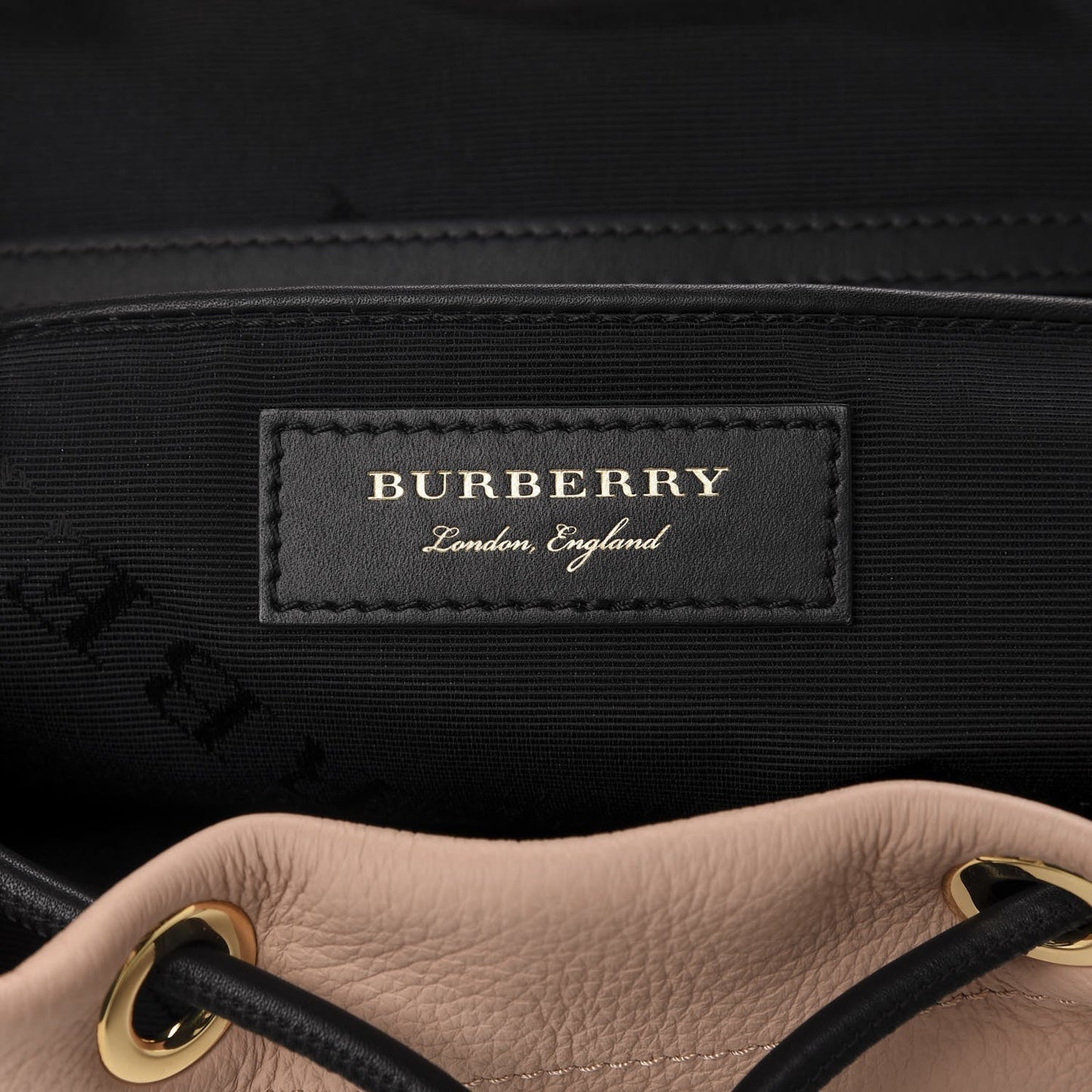 BURBERRY MEDIUM RUCKSACK DEERSKIN LEATHER BACKPACK