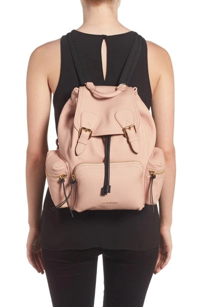 BURBERRY MEDIUM RUCKSACK DEERSKIN LEATHER BACKPACK