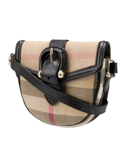 BURBERRY NOVA CHECK MINI CROSSBODY BAG