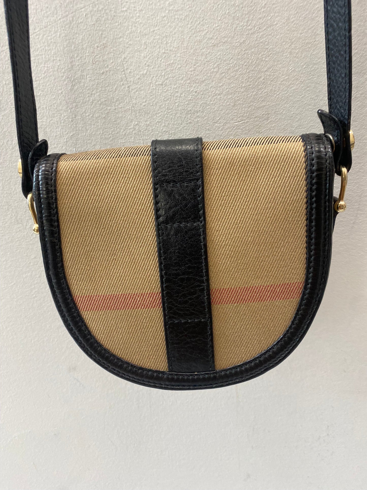 BURBERRY NOVA CHECK MINI CROSSBODY BAG