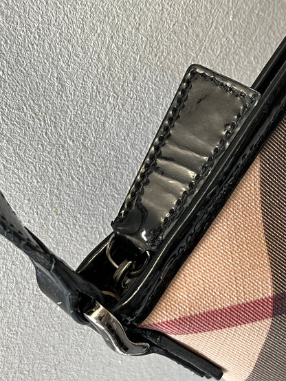 BURBERRY SUPERNOVA CHECK DRYDEN CROSSBODY BAG