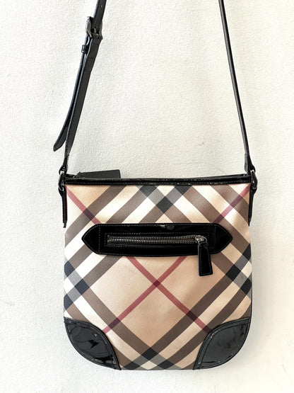 BURBERRY SUPERNOVA CHECK DRYDEN CROSSBODY BAG