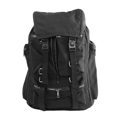 Gothslove Cool Black Backpacks for Men Nylon Waterproof Backpack Men Travel Backpack Large Capacity Student School Bags