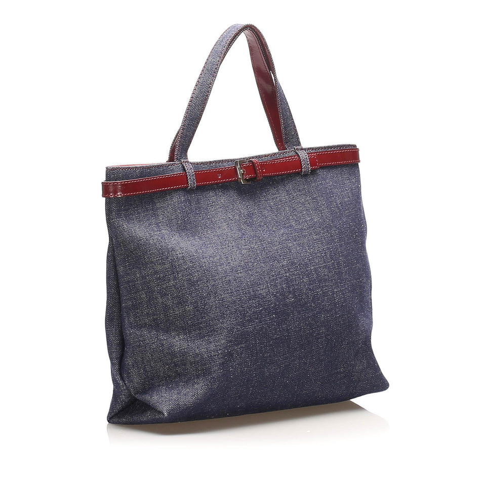 Burberry Denim Tote Bag (SHG-15022)