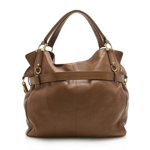 Burberry Leather Belted Tote