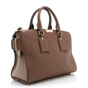 Burberry Leather Clifton Medium Tote