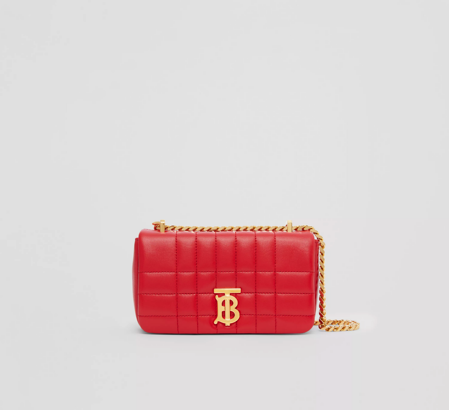 BURBERRY QUILTED LEATHER MINI LOLA BAG