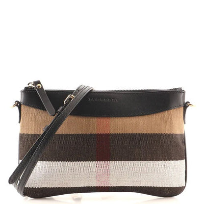 BURBERRY PEYTON NOVA CHECK CROSSBODY BAG