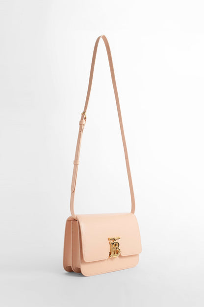 BURBERRY SMALL CALFSKIN TB BAG ROSE BEIGE