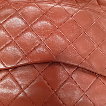 Chanel Classic Flap Vintage 1989 Red Lambskin Leather with 24k Gold Hardware