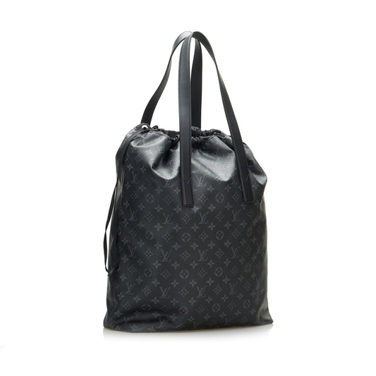 Louis Vuitton Cabas Light Black Monogram Eclipse Canvas