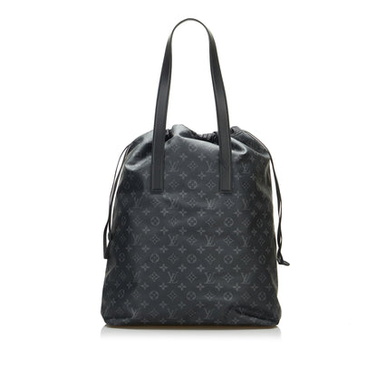 Louis Vuitton Cabas Light Black Monogram Eclipse Canvas