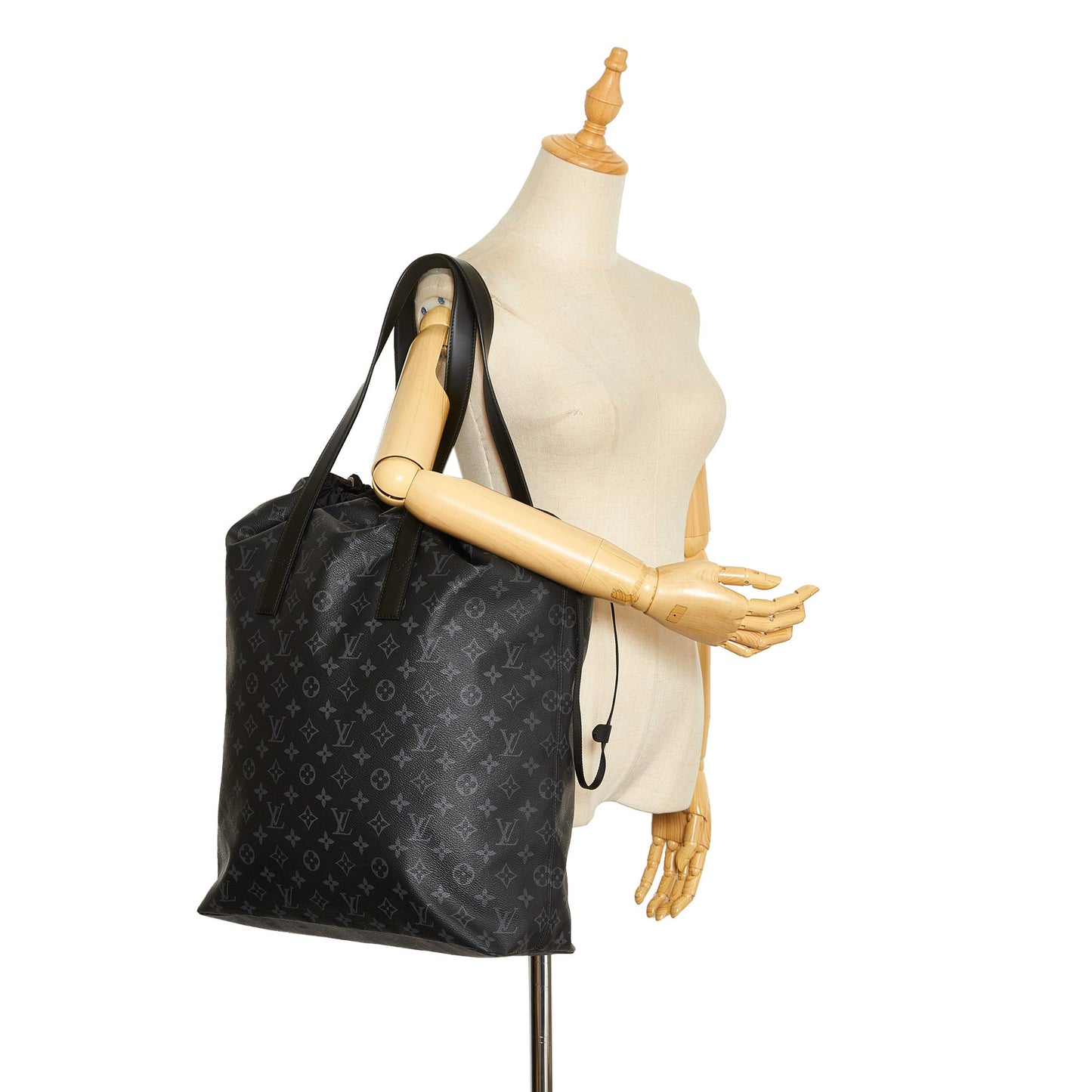 Louis Vuitton Cabas Light Black Monogram Eclipse Canvas