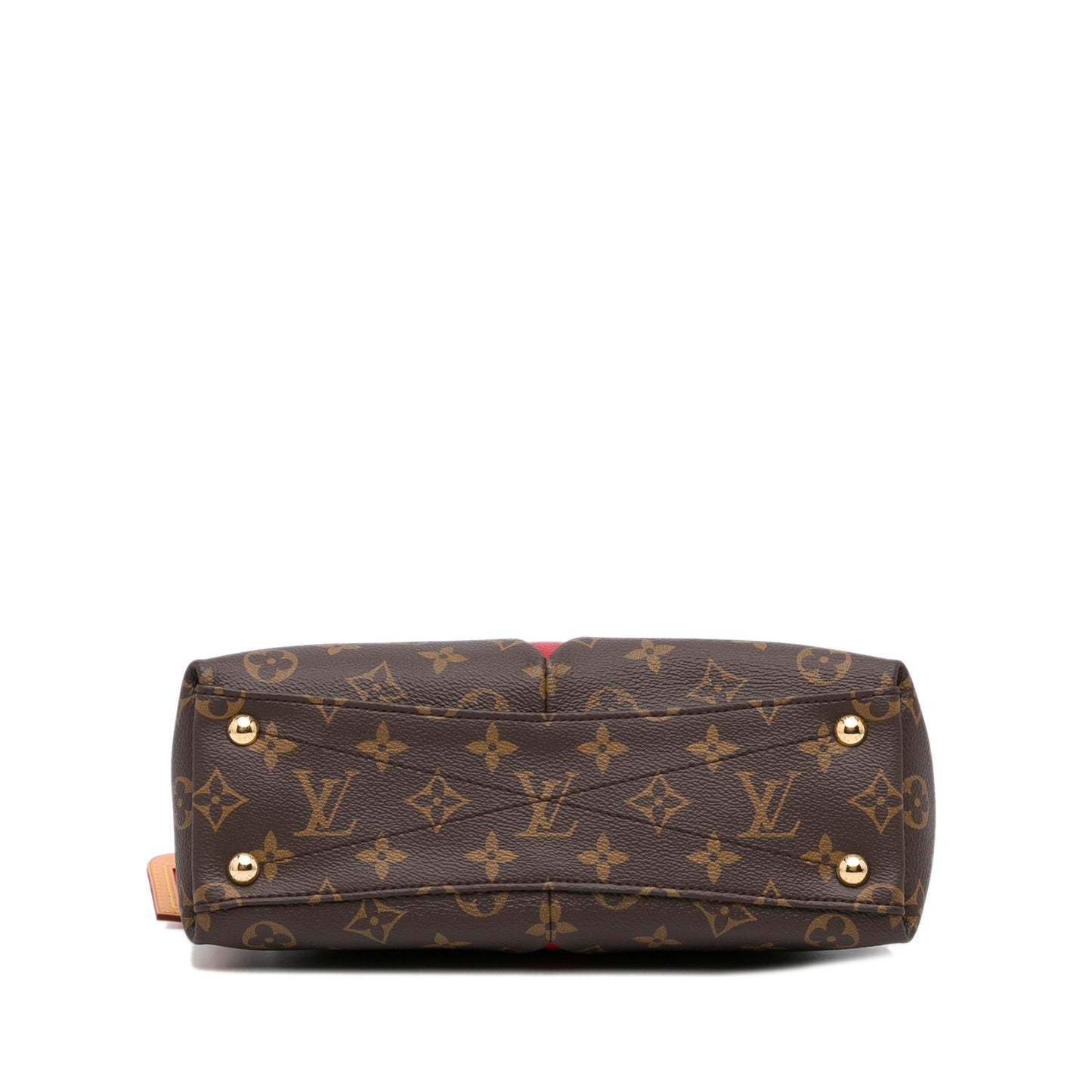 Louis Vuitton V Tote BB Bicolor Monogram Canvas