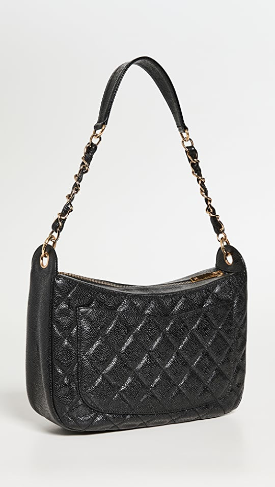 CHANEL CAVIAR LEATHER TIMELESS CC SHOULDER BAG