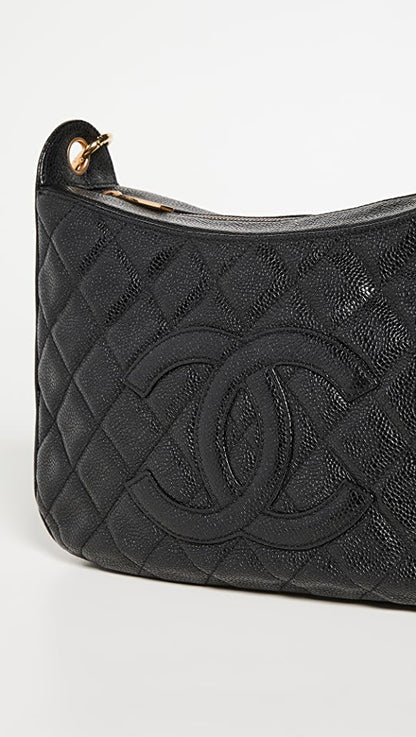 CHANEL CAVIAR LEATHER TIMELESS CC SHOULDER BAG