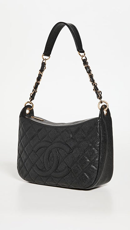 CHANEL CAVIAR LEATHER TIMELESS CC SHOULDER BAG