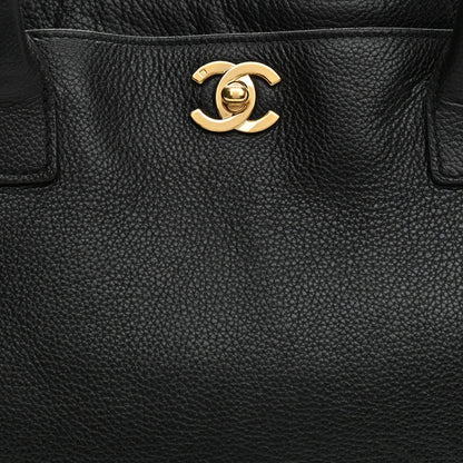 CHANEL CAVIAR CALFSKIN CERF EXECUTIVE TOTE BAG