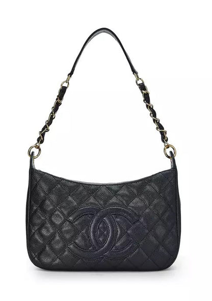 CHANEL CAVIAR LEATHER TIMELESS CC SHOULDER BAG