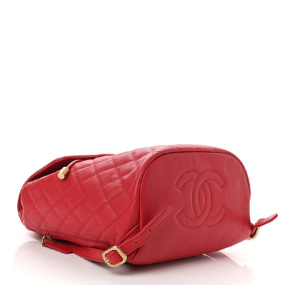 CHANEL CAVIAR QUILTED FILIGREE BACKPACK