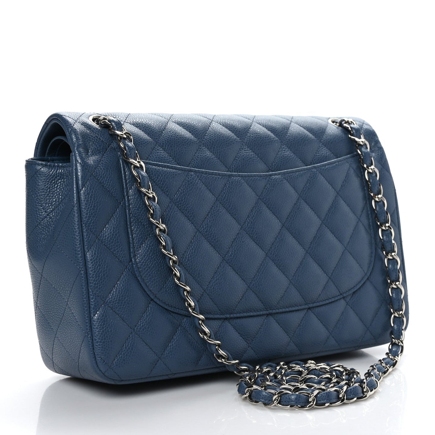 CHANEL CAVIAR QUILTED JUMBO DOUBLE FLAP BAG