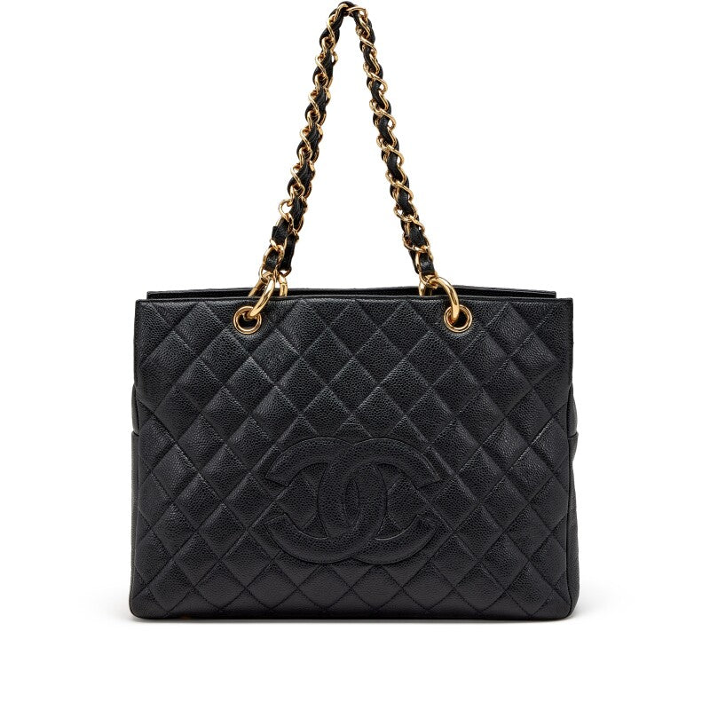 CHANEL CAVIAR QUILTED GRAND SHOPPING TOTE