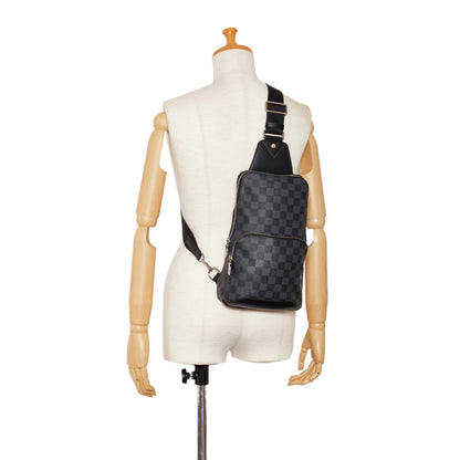 LOUIS VUITTON Damier Graphite Avenue Sling Crossbody Bag