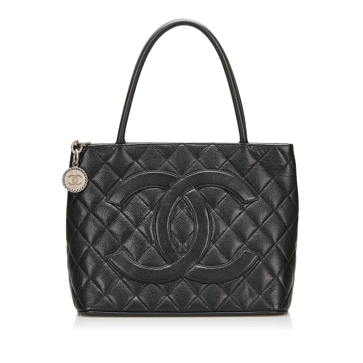 Chanel Caviar Medallion Tote (SHG-36026)