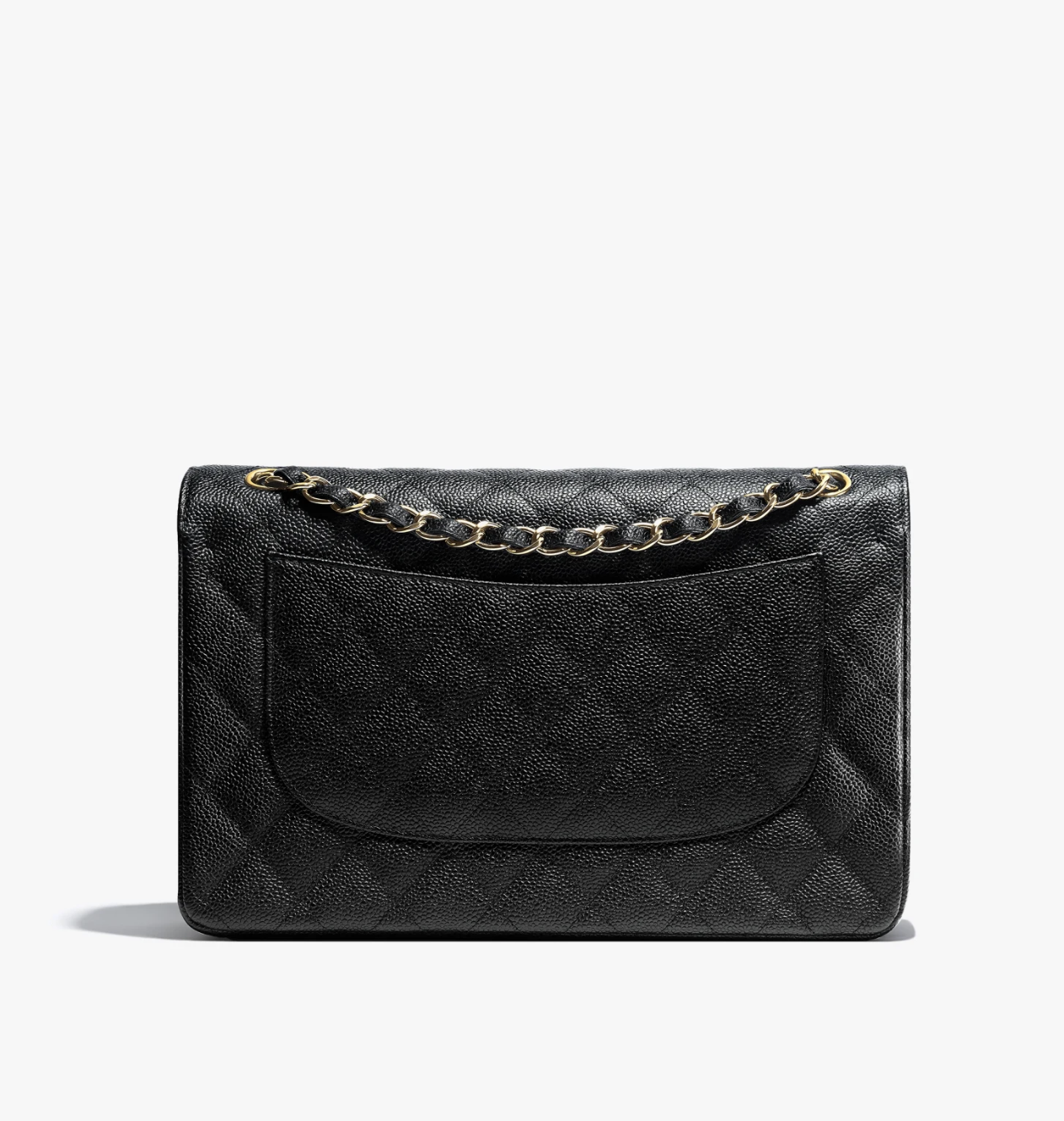 CHANEL CAVIAR QUILTED JUMBO DOUBLE FLAP BAG