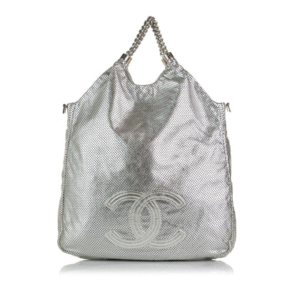 Chanel Metallic Rodeo Drive Tote (SHG-37071)