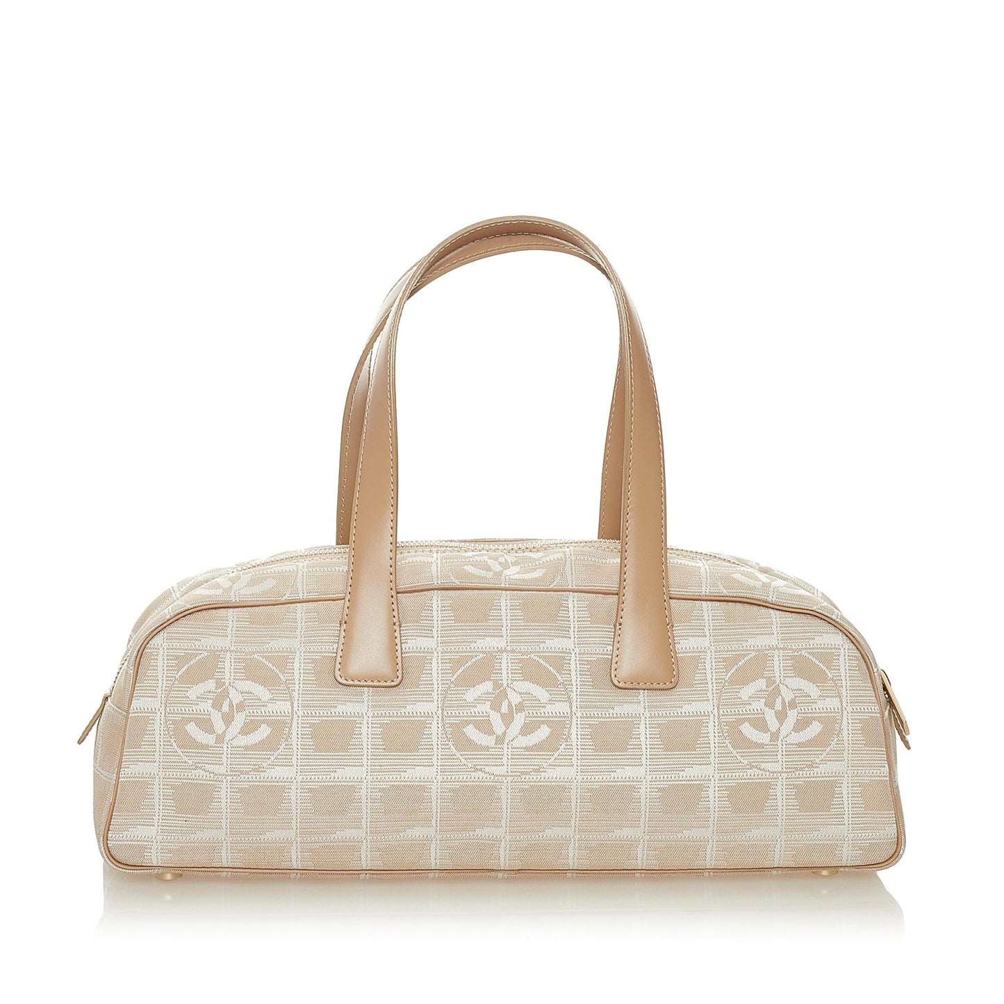 Chanel New Travel Line Canvas Handbag (SHG-27896)