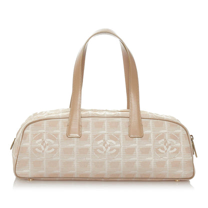 Chanel New Travel Line Canvas Handbag (SHG-28367)