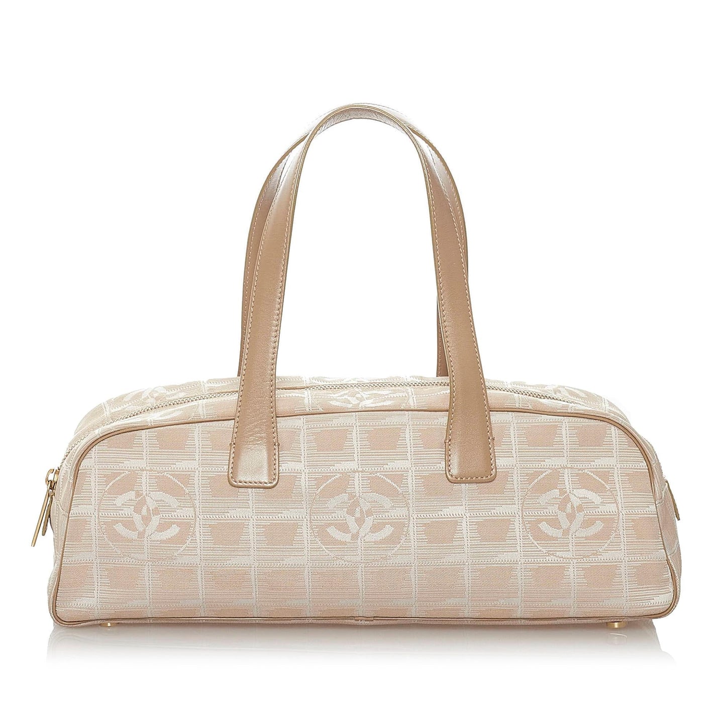 Chanel New Travel Line Canvas Handbag (SHG-28367)