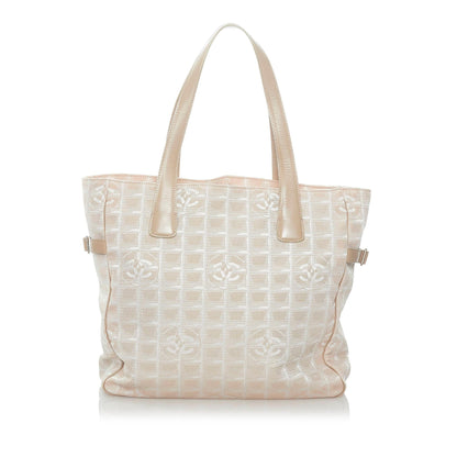 Chanel New Travel Line Nylon Tote Bag (SHG-32680)