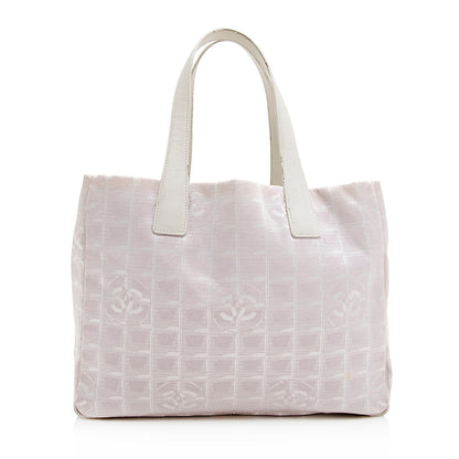 Chanel Vintage Nylon Travel Line Large Tote (SHF-20093)