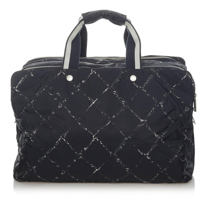 Chanel Old Travel Line Nylon Handbag (SHG-33020)