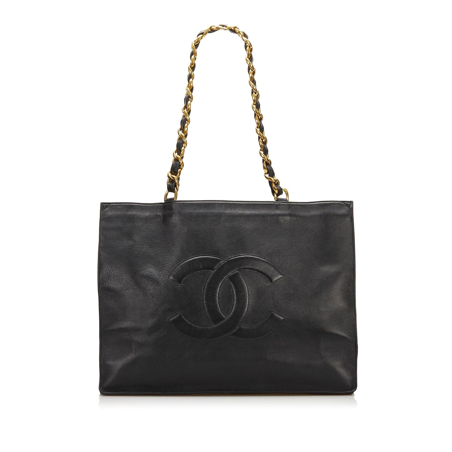 Chanel XL CC Lambskin Tote (SHG-36024)