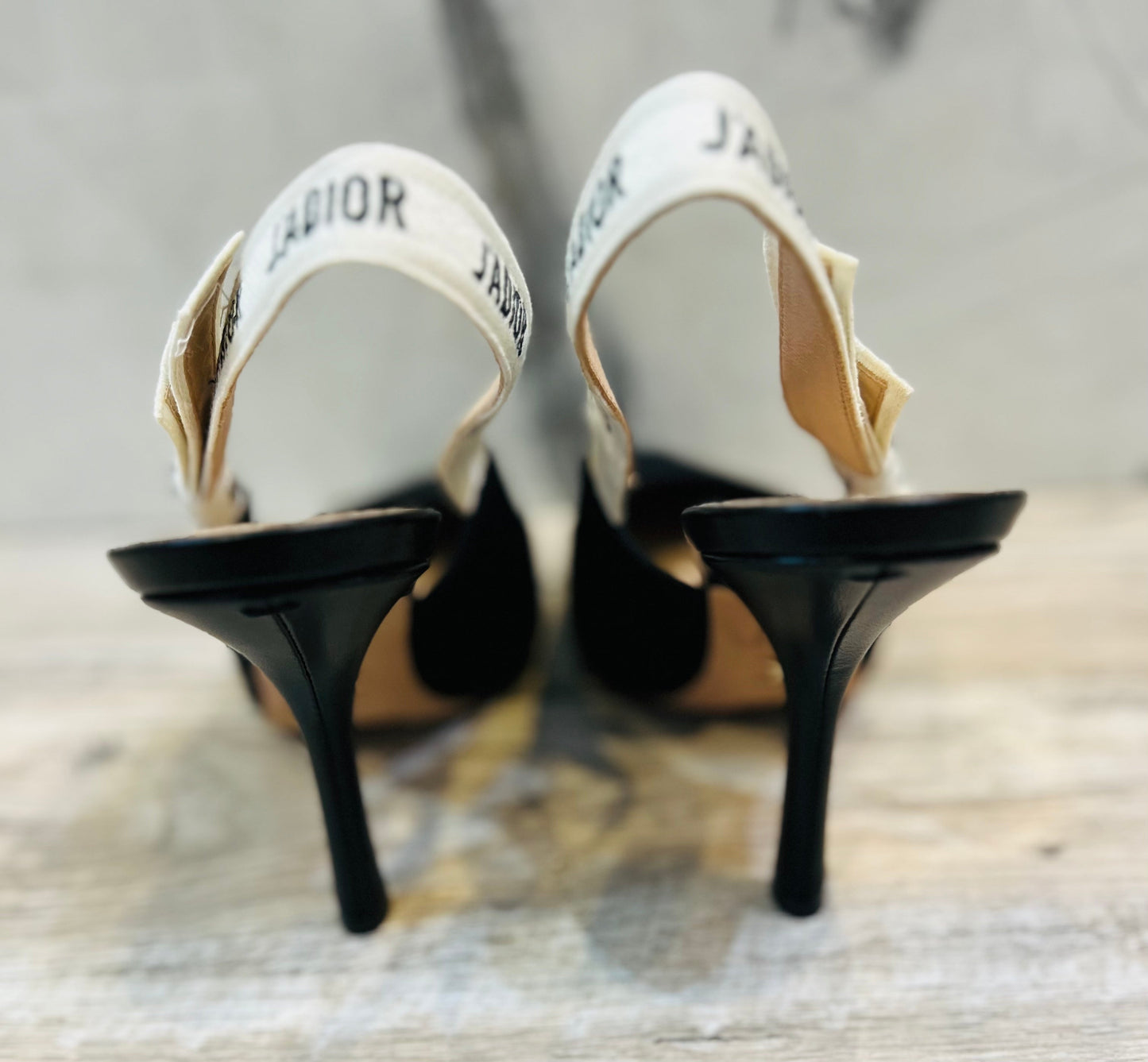 CHRISTIAN DIOR J'ADIOR TECHNICAL FABRIC SLINGBACK PUMPS