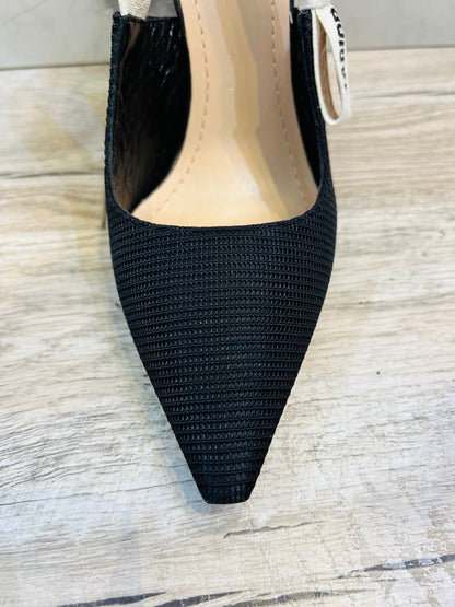 CHRISTIAN DIOR J'ADIOR TECHNICAL FABRIC SLINGBACK PUMPS