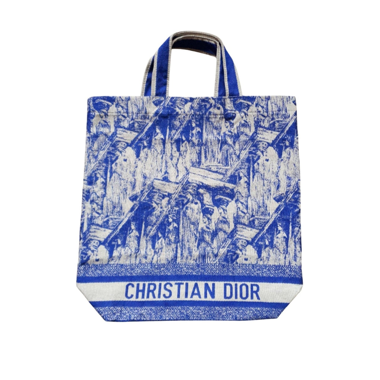 Christian Dior tote bag blue