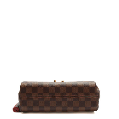 LOUIS VUITTON Croisette Top Handle Bag Damier Ebene