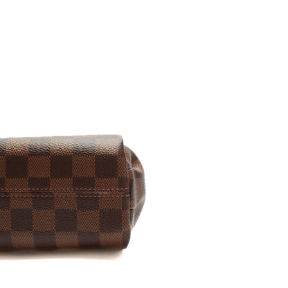 LOUIS VUITTON Croisette Top Handle Bag Damier Ebene