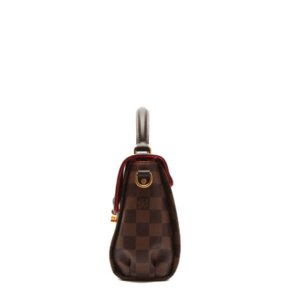 LOUIS VUITTON Croisette Top Handle Bag Damier Ebene