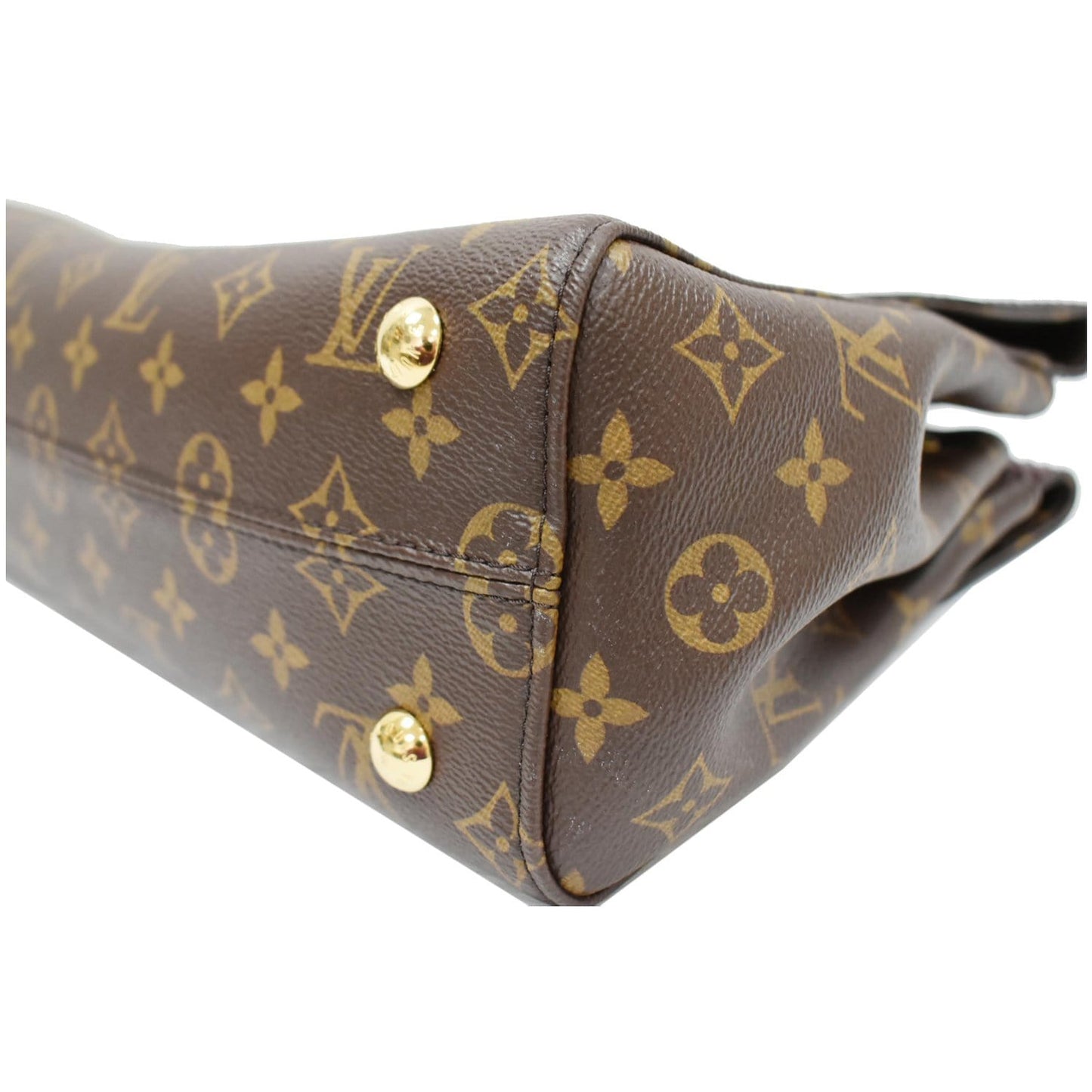 LOUIS VUITTON Venus Monogram Canvas 2way Satchel Bag Brown