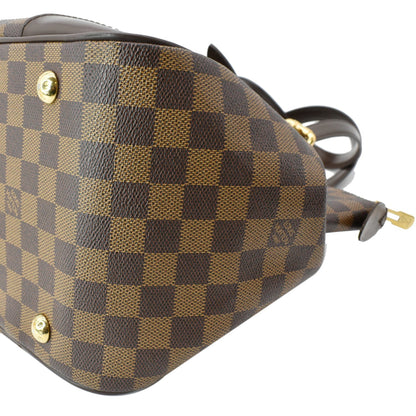 LOUIS VUITTON Verona MM Damier Ebene Shoulder Bag Brown