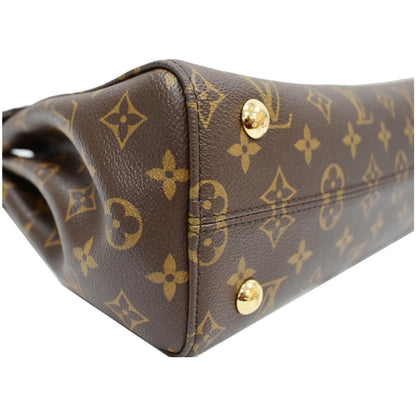 LOUIS VUITTON Venus Monogram Canvas 2way Satchel Bag Brown