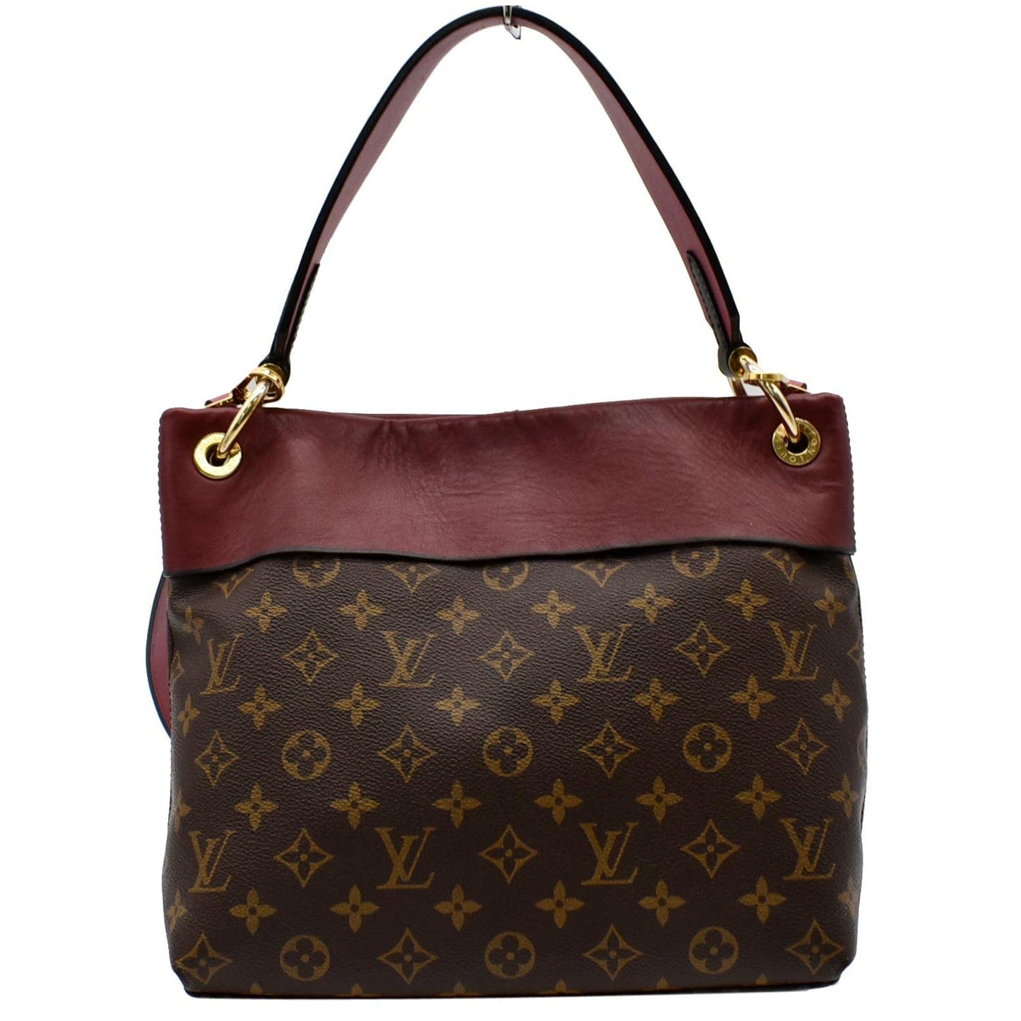 LOUIS VUITTON Tuileries Besace Monogram Canvas Shoulder Bag Rose Bruyere