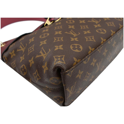 LOUIS VUITTON Tuileries Besace Monogram Canvas Shoulder Bag Rose Bruyere